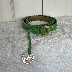 Green Michael Kors belt